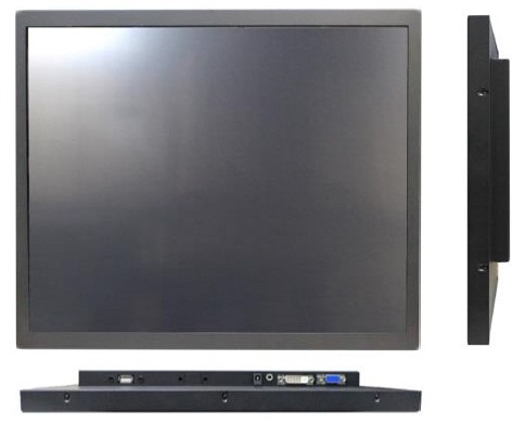 17" Industrial Panel-Display,1280x1024, 500cd/m2, PCT,4:3,USB