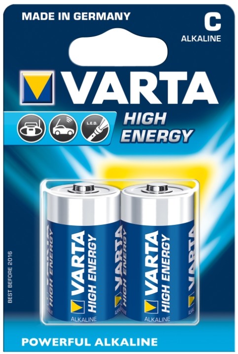 High Energy Alkaline-Batterie 1.5V/LR14/C