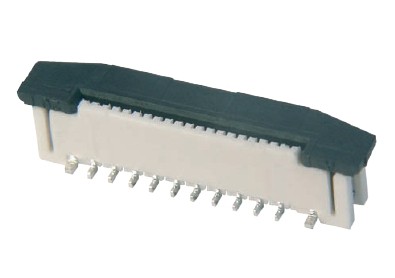 FFC Connector, ZIF, 0.50 mm, 50-polig   