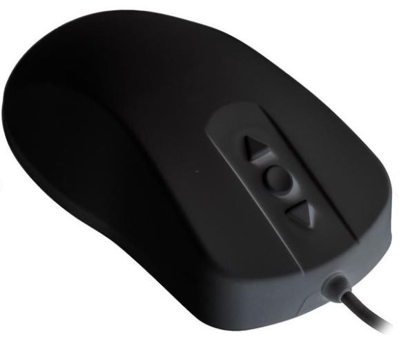 Hygiene Mouse with Scroll Sensor Fully Sealed Watertight USB Black IP68