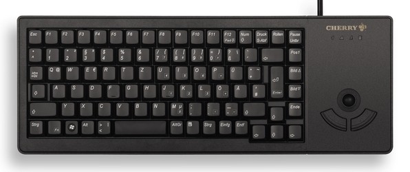 CHERRY Keyboard XS TRACKBALL USB Trackball schwarz CH Layout