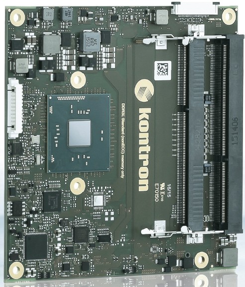 COM Express© compact type 6 Intel© Celelron N3000, 1x DDR3L SO-DIMM