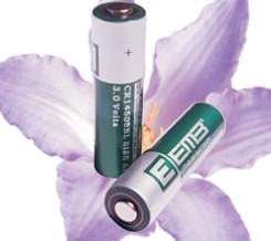 Lithium-Batterie 3V/1800mAh, axiale Drahtanschl.