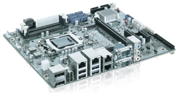 Motherboard Flex ATX with 7th Gen Intel® 14NM Quad Core™i3/i5/i7, XEON® E3 CPUs
