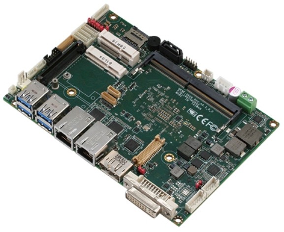 3.5” SubCompact Board with 7th Gen. Intel® Core™ i7-7600U