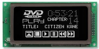 VFD Graphic Module 126x64 dot with RS232/SPI