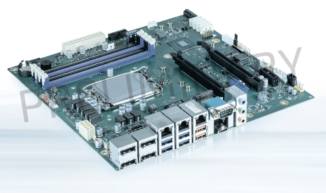 uATX Board for Intel 12th Gen Core Processor Series, Intel Q670E Chipset
