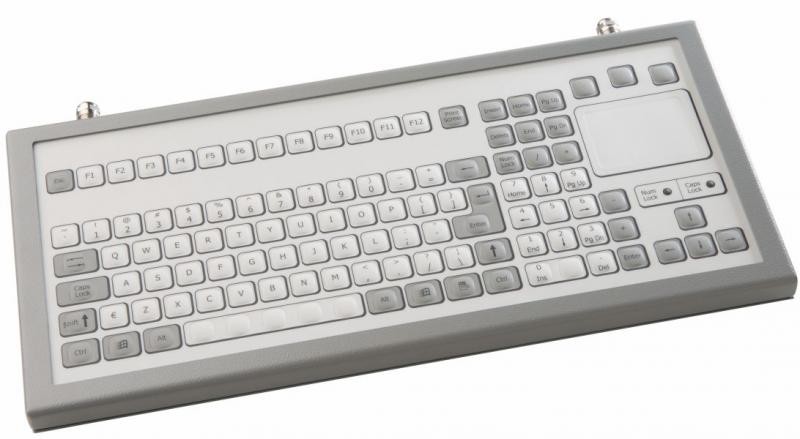 Keyboard with Touchpad IP65 enclosed PS/2 German-Layout