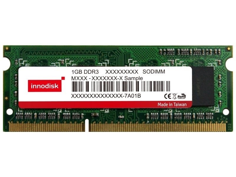 DDR3L SODIMM 1GB 1866 204pin 0~+85C