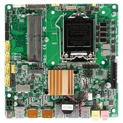 Mini-ITX 8th/9th gen.,Intel® Core™,DDR4,10xUSB,max. 65W TDPs