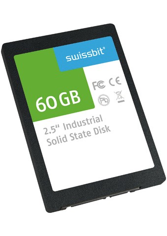 Serial ATA Solid State Drive 2,5" 60GB e-MLC,-40..+85C