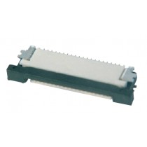 FFC Connector, ZIF, 0.50 mm, 50-polig   