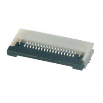 FFC Connector, ZIF, 0.50 mm, 10-polig   