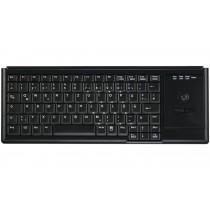 83 Key Notebook Style Trackball Keyboard, USB, black, German layout