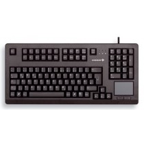 CHERRY Keyboard mit Touchpad USB 19" schwarz US/€ Layout
