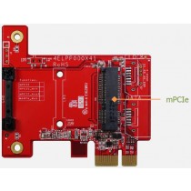 PCIe x 1 to mPCIe Module Test Adapter