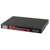 1U/NIM Rackmount Network Appliance,6x1GbE,2xFiber,,250W PSU,HDDx2