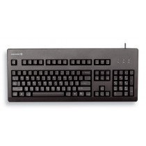 CHERRY Keyboard USB+PS/2 schwarz US/€ Layout
