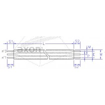 AXOSTRIP, RFC, Raster 2.00 mm, 3 - polig