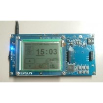 S1C17801 Evaluation Board,ICD included STN display