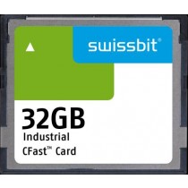 Ind. CFast Card, F-800, 32 GB, SLC Flash, -40°C to +85°C