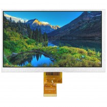 TFT 7", Panel 600 nit, Cap Touch Screen, Resolution 1024x600, LVDS Interface