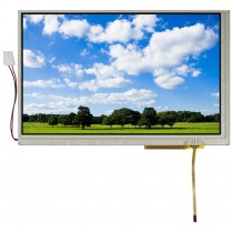 TFT 7" Panel only + RTS, 320 nits, Resolution 800x480