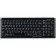 104 Key Notebook Style Keyboard with Numeric Pad, PS/2, black, French layout