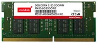 DDR4 8GB 1GBx8 260PIN SODIMM SA 2133MT/s 0..+85C