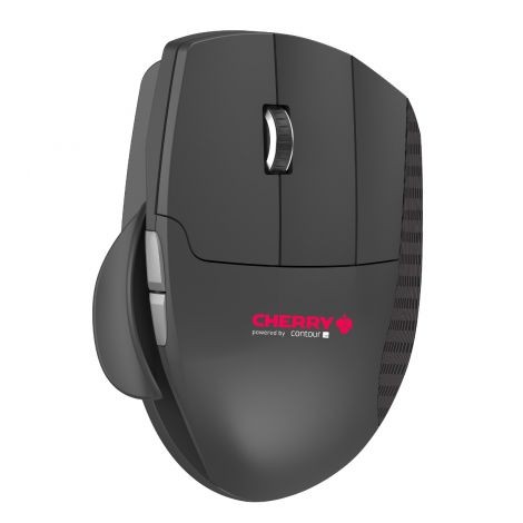 CHERRY Mouse UNIMOUSE wireless ergonomic optical schwarz 7 buttons