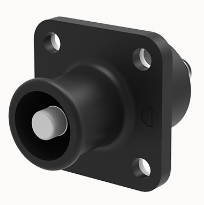 black, 25 mm², 1500V, 120 A, Copper screw, IP67,- Pol, -40°C ~ +125°C