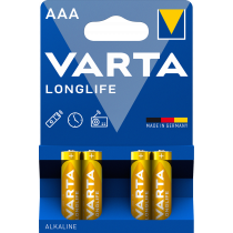 Varta Longlife AAA 4er Blister 1,5V