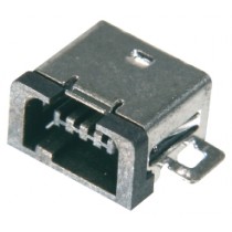USB, Typ B-Mini, 4 pol. SMD, H-Bauform