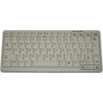 Industry 4.0 Mini Notebook Style Keyboard USB White, German layout
