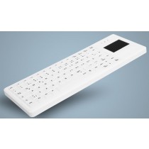 Hygiene Backlit Compact Touchpad Keyboard Fully Sealed Watertight USB Withe CH-Layout