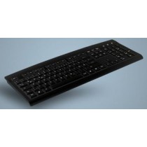 Hygiene Compact Ultraflat Keyboard with NumPad Sealed Watertight USB black Layou Belgien