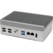 Compact Embedded Computer 11th Gen Intel® Core™ i7-1185E.Fanless.1HDMI.2LAN.2COM.2USB3.2.4USB2.0
