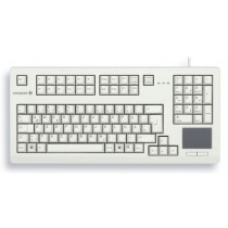 CHERRY Keyboard mit Touchpad USB 19" hellgrau CH Layout