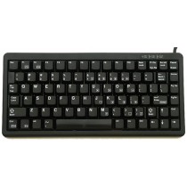 CHERRY Keyboard COMPACT USB+PS/2 schwarz US Layout o.WIN Keys