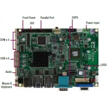 3.5" Board with AMD T40E, Mini Card x 1, 12VDC, DDR3 SODIMM, Touch Controller