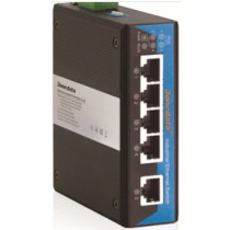 3onedata PoE Switch 1 port Eth.,4 ports PoE 10/100M unmanaged,-40+75C,48VDC