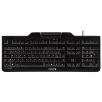 Tastatur KC 1000 SC, mit Kartenleser, USB, schwarz, CH Layout
