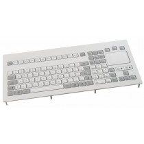 Keyboard with Touchpad IP65 panel-mount PS/2 German-Layout