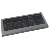 Keyboard with Trackball 50mm IP65 enclosed USB US-Layout