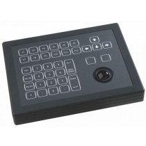 Keyboard with Trackball 25mm IP65 enclosed USB