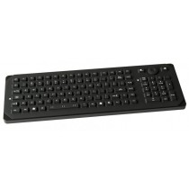 Silicon-Keyboard with Backlight+Pointer IP65 enclosed VESA USB German-Layout