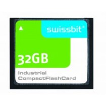 Industrial Compact Flash Card, C-500, 32 GB, SLC Flash, -40°C to +85°C