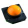 Trackball Module 75mm IP40 PS/2 yellow