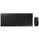 CHERRY Keyboard+Mouse JD-8500EU STREAM wireless+2.4GHz schwarz US/EU Layout
