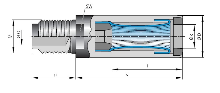 Drahtfederbuchse ø 14.0 mm Löt-Schraubanschl.